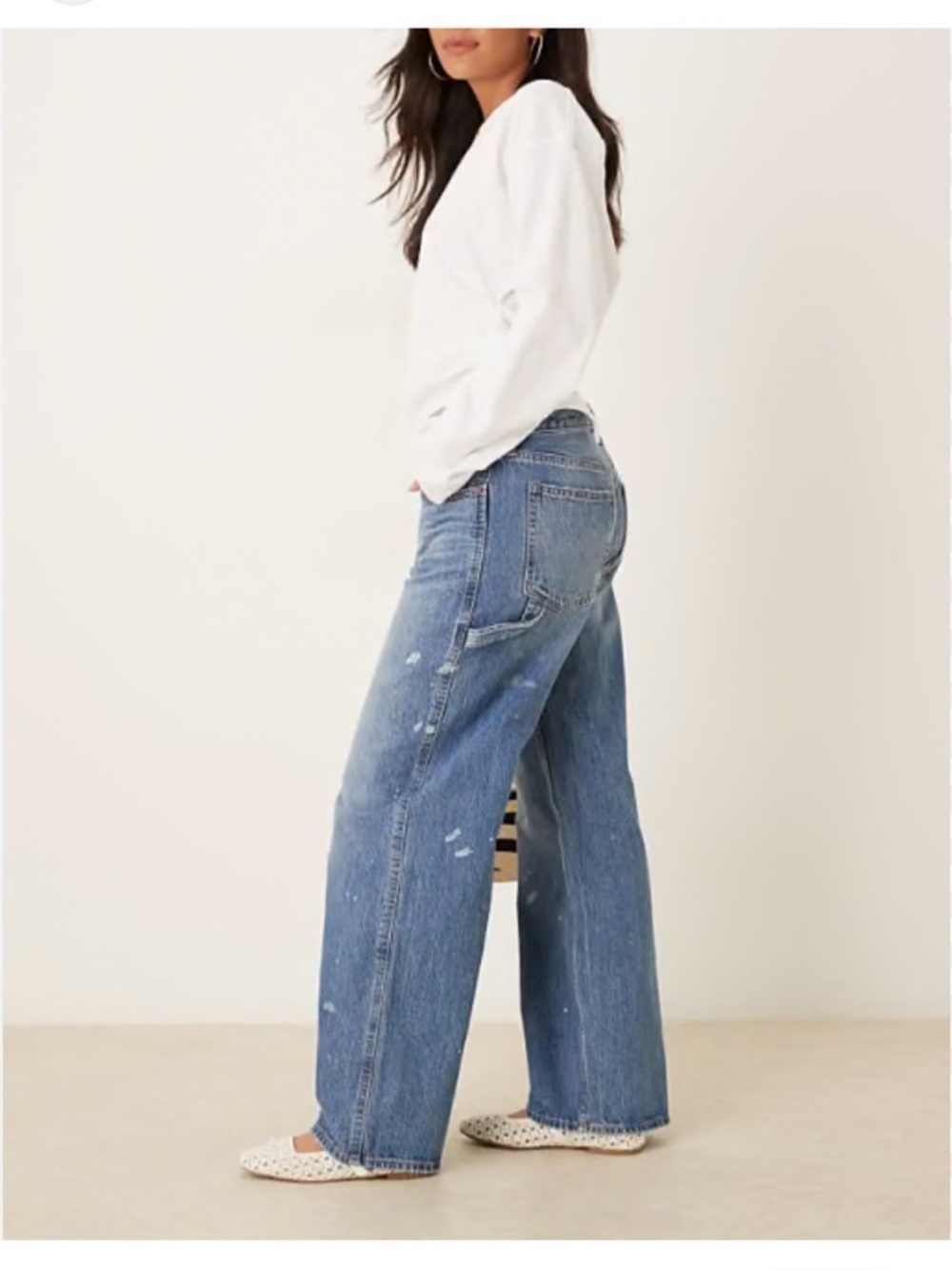Abercrombie curve love the ultra loose low rise jeans - Picture 2 of 12